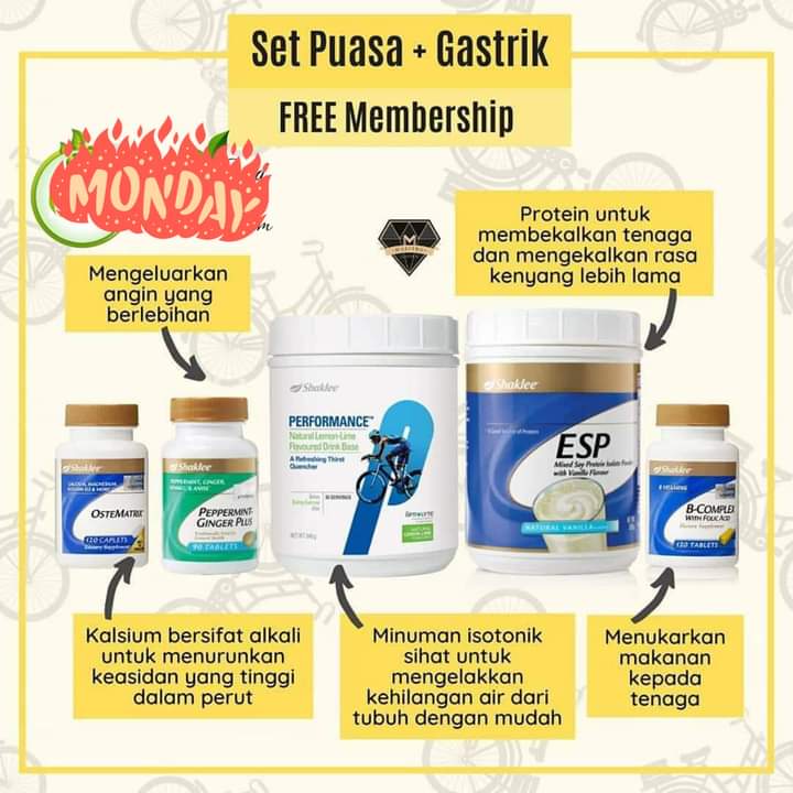 Set Gastrik Shaklee