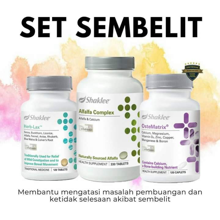 Set Sembelit Shaklee