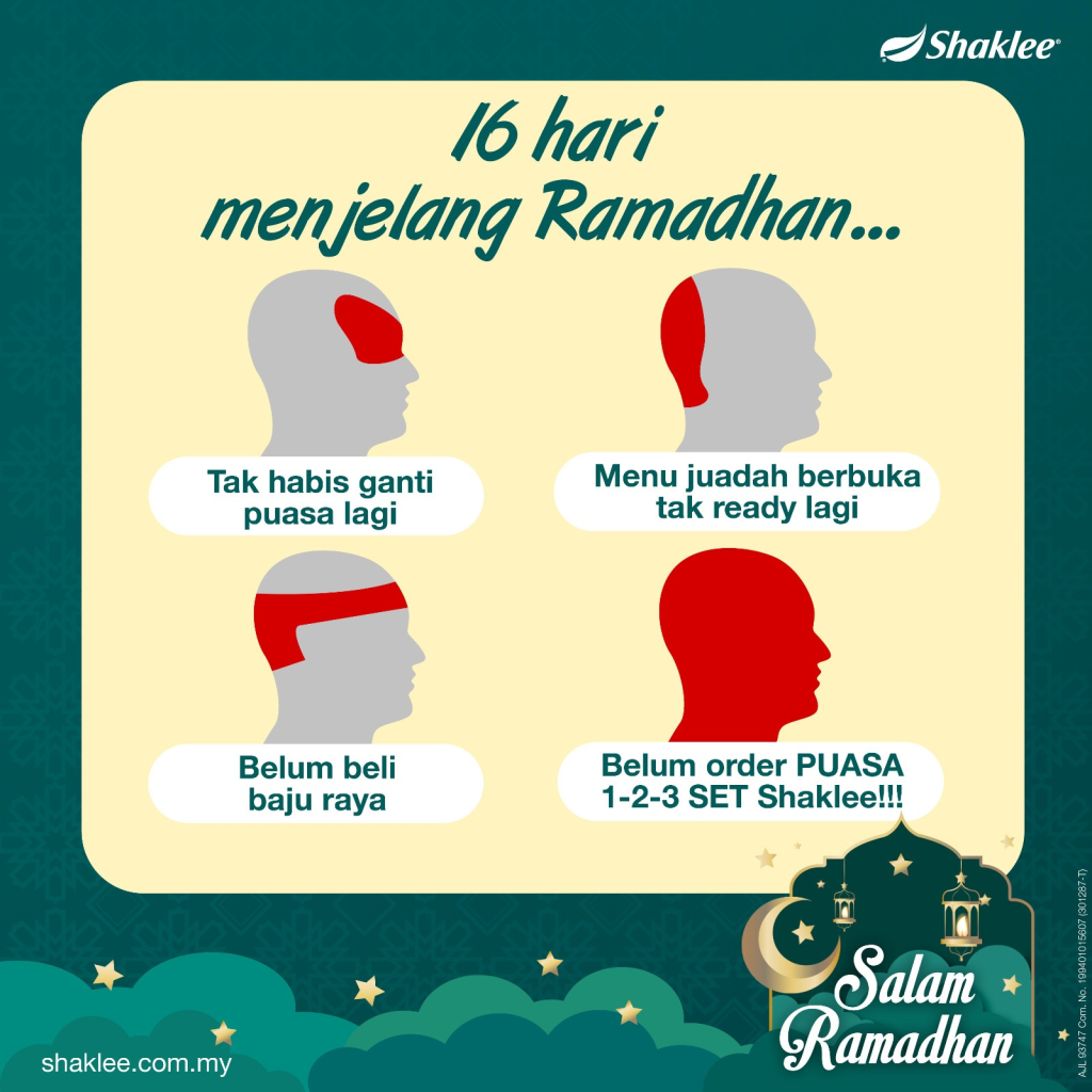 set shaklee untuk puasa