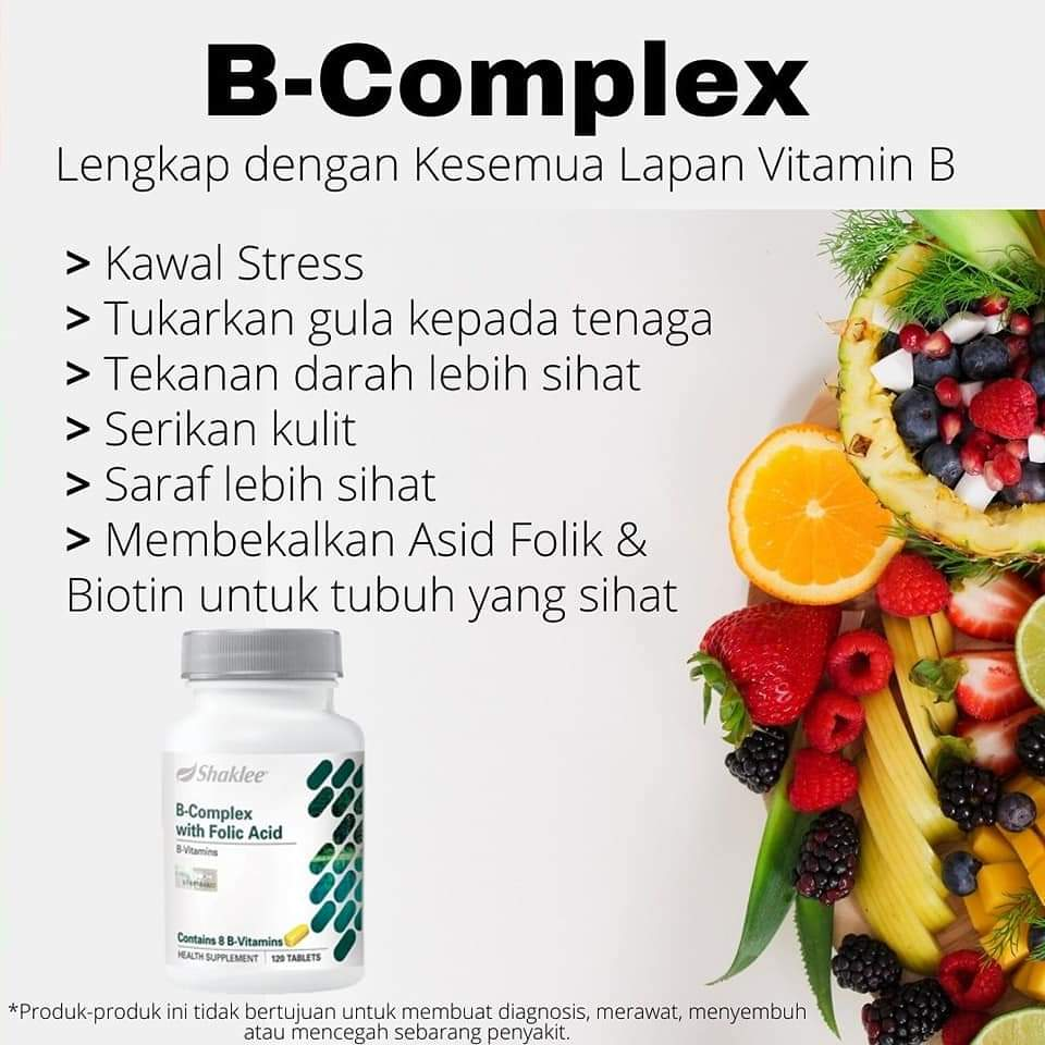 vitamin b complex untuk kurus