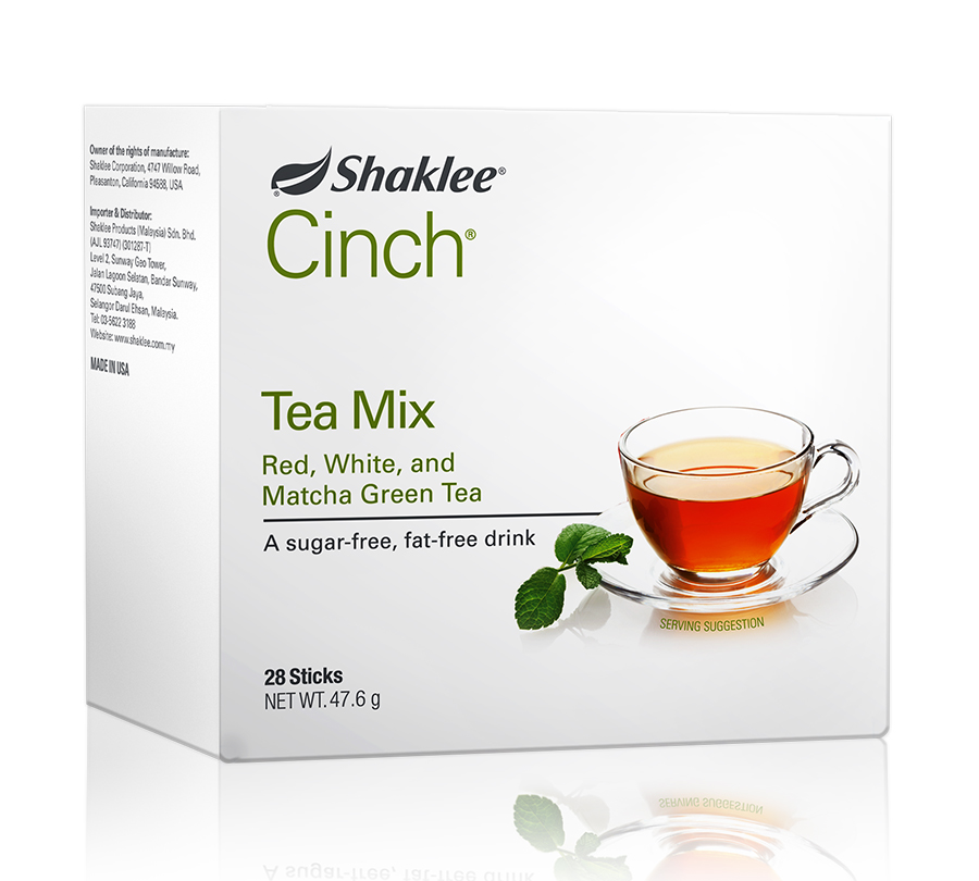 tips cepat kurus cinch tea mix shaklee