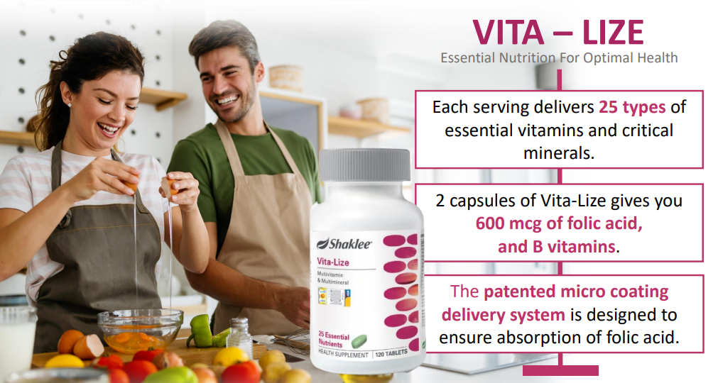 multivitamin shaklee vita-lize